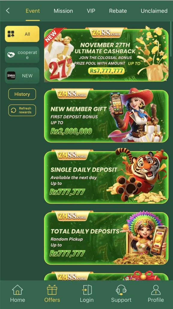 88zh88 Game Benefits